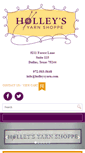 Mobile Screenshot of holleysyarn.com